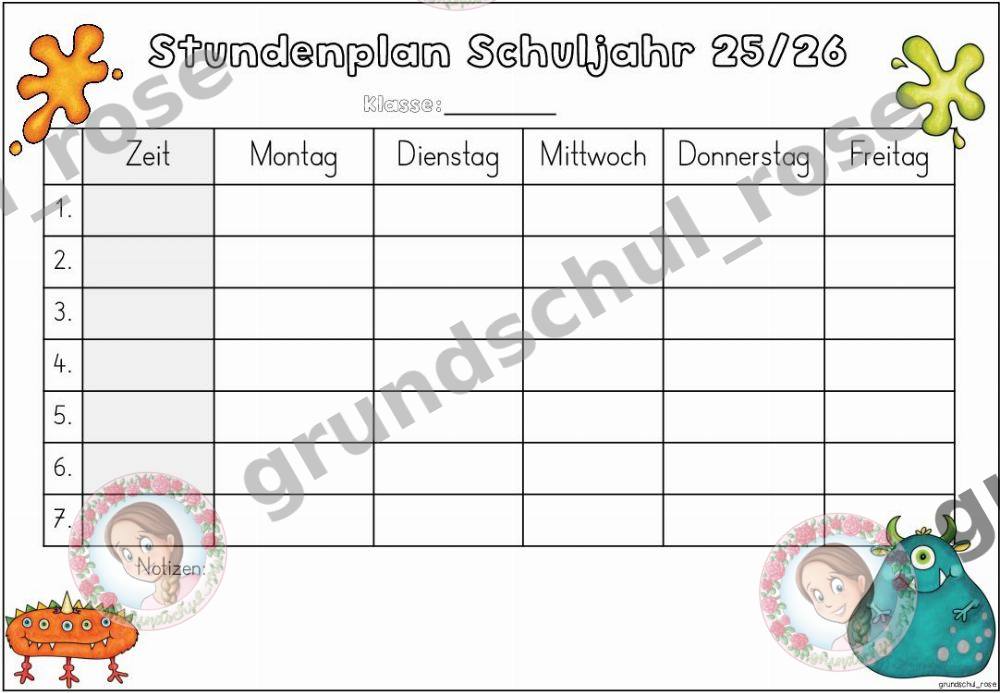 Materialvorschau, Seite 1