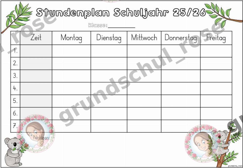 Materialvorschau, Seite 1