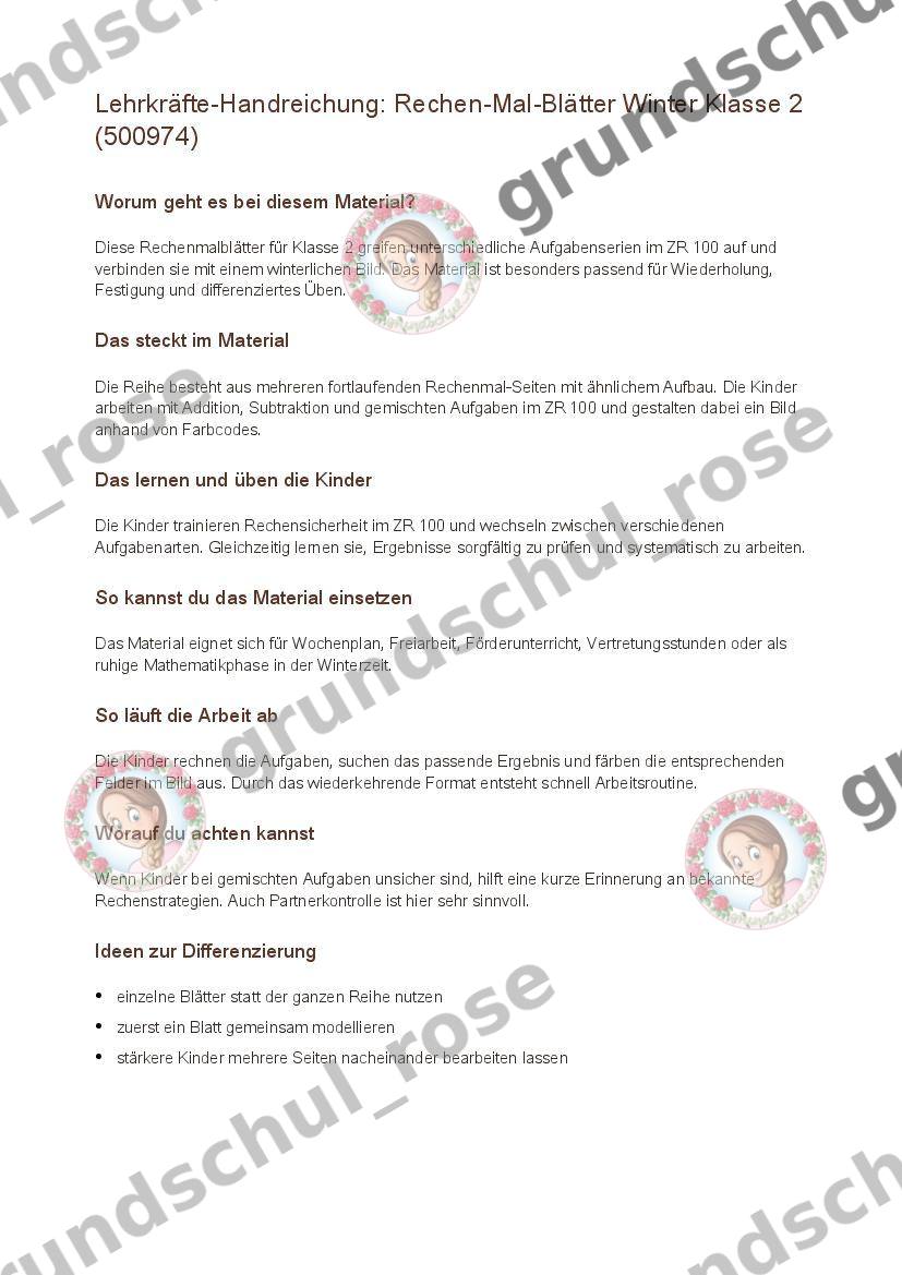 Materialvorschau, Seite 1