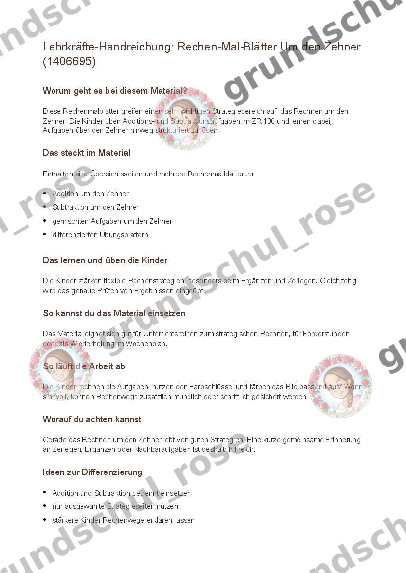 Materialvorschau, Seite 1