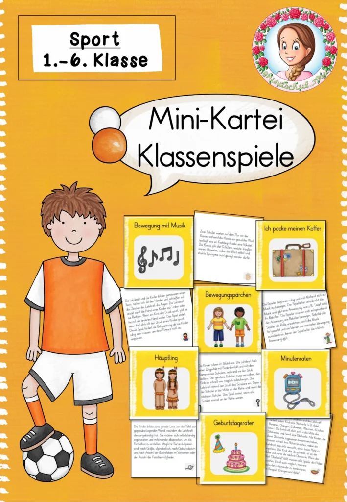 Klassenspiele Sportunterricht | Mini-Kartei Sport