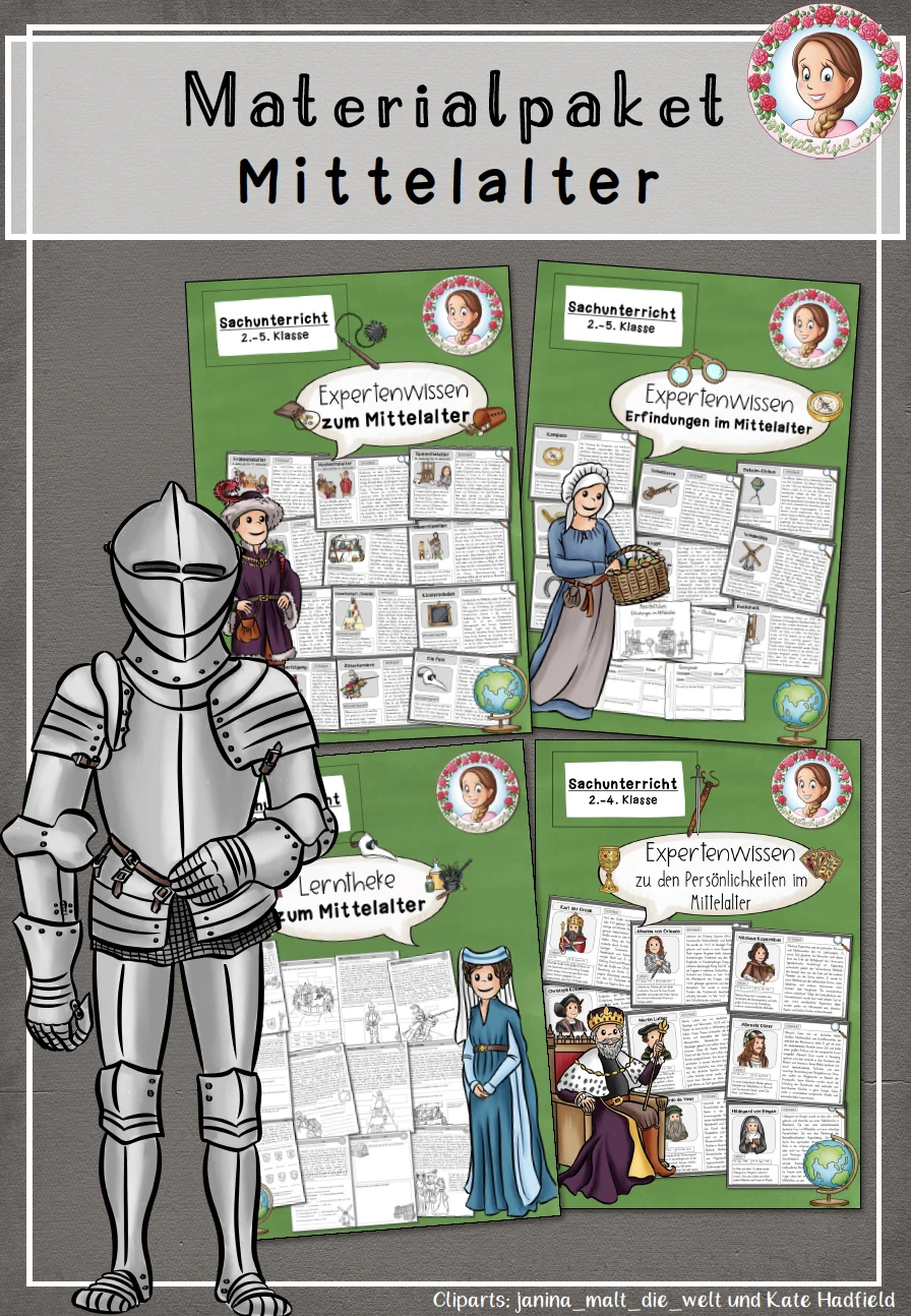 Mittelalter Grundschule | Materialpaket Sachunterricht