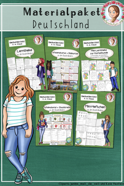 Materialpaket zu den Bundesländern / Deutschland (1084517)
