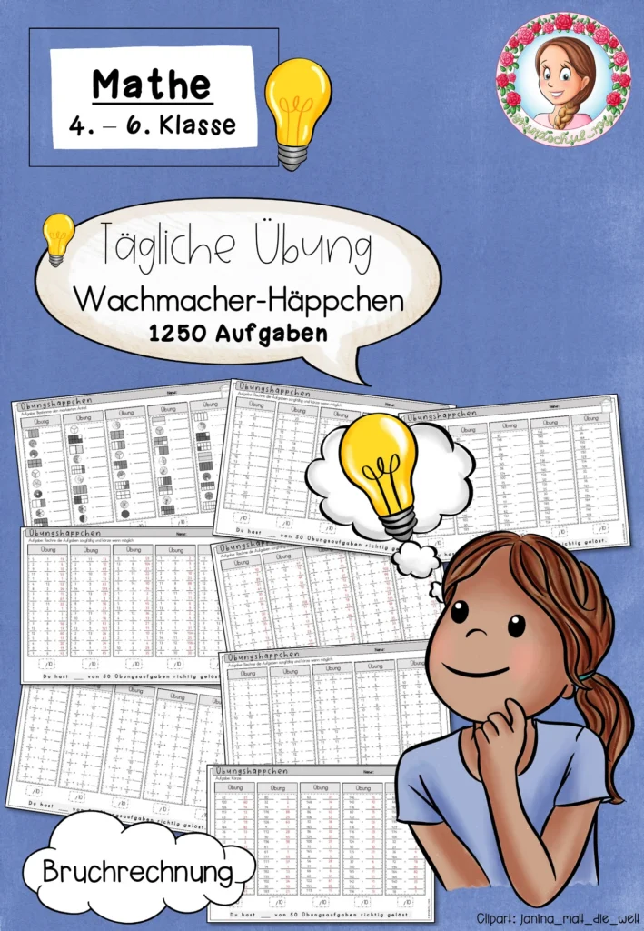 Kopfrechnen Bruchrechnung | Tägliche Übungen