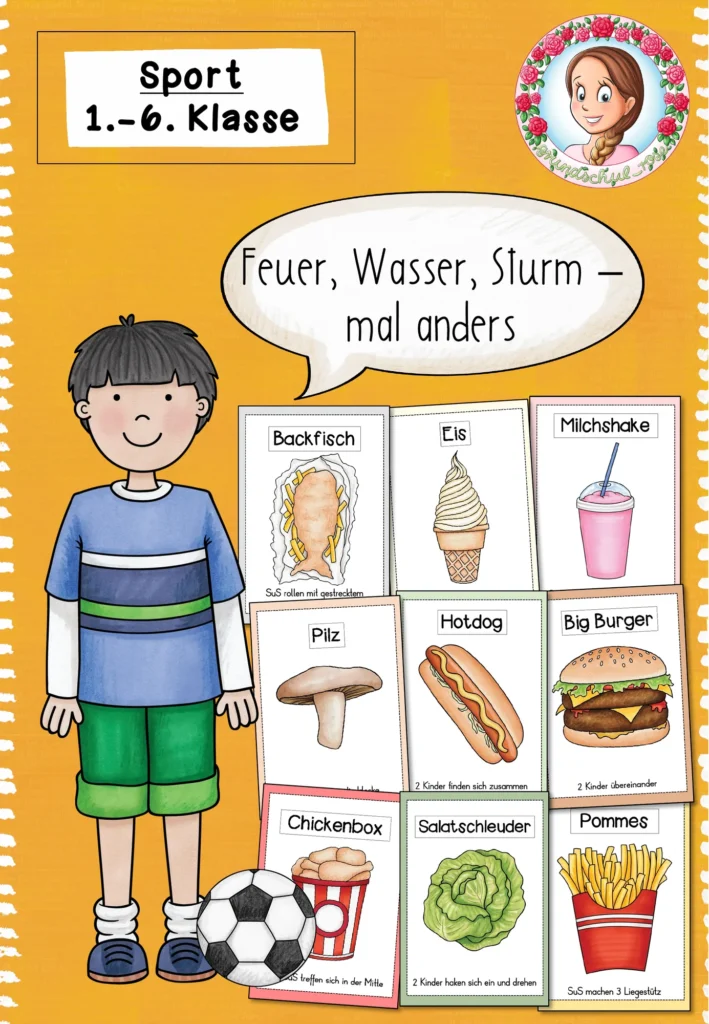 Feuer Wasser Sturm | Sportspiel Sportunterricht