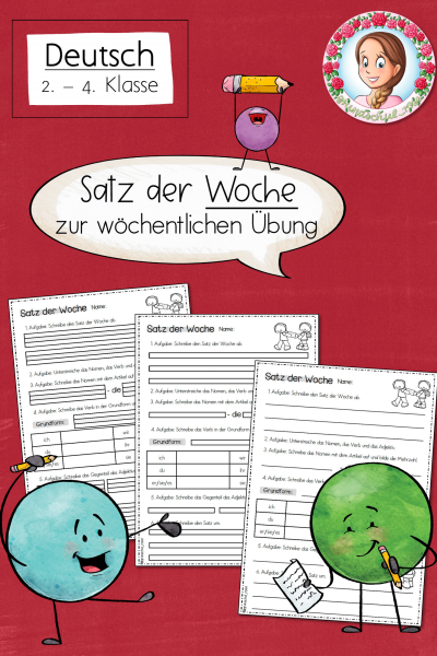 FREEBIE: Satz der Woche (2. -4. Klasse) (1226984)
