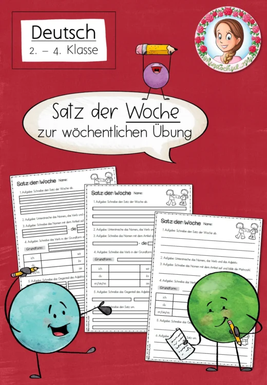 FREEBIE: Satz der Woche (2. -4. Klasse)