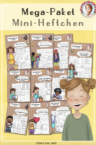 MEGA-Paket „Mini-Heftchen“ (123399)