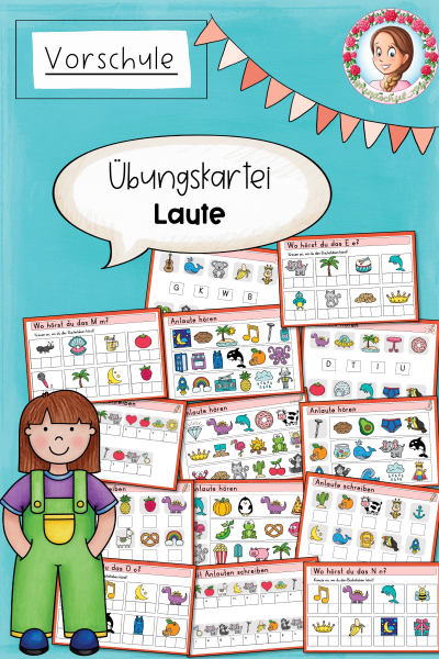 Übungskartei (Vorschule / Kita): Laute (1269627)