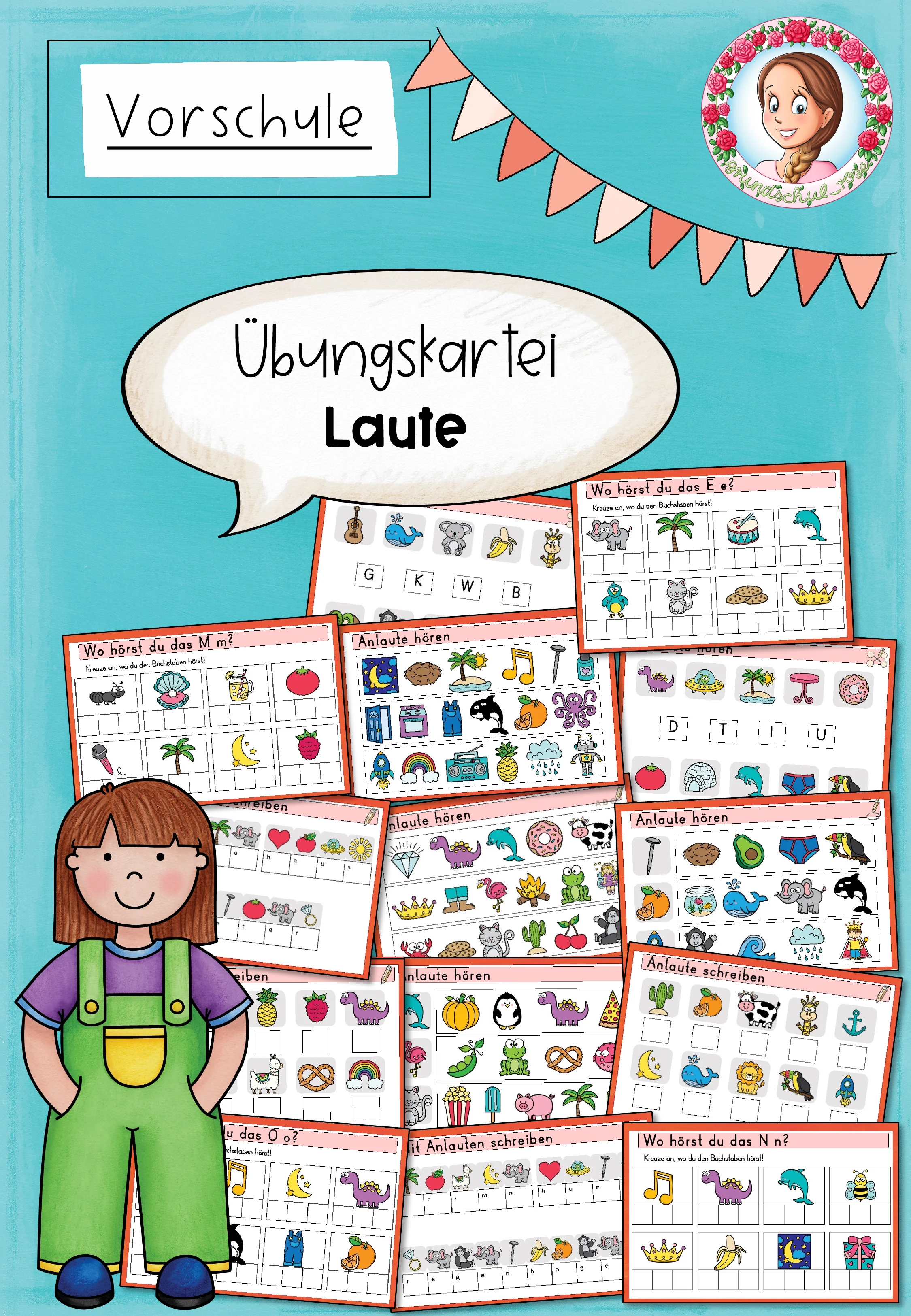Anlaute Vorschule | Übungskartei für Kita & Schulstart