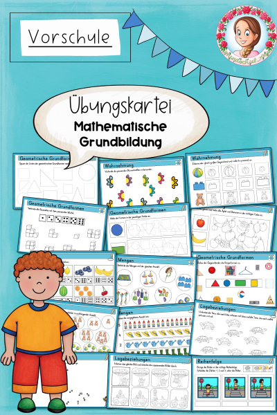 Übungskartei Kita & Vorschule: Mathematische Grundbildung (1269628)