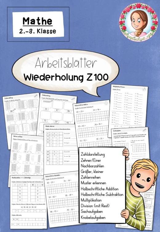 Wiederholung Klasse 2 ZR 100 Mathematik