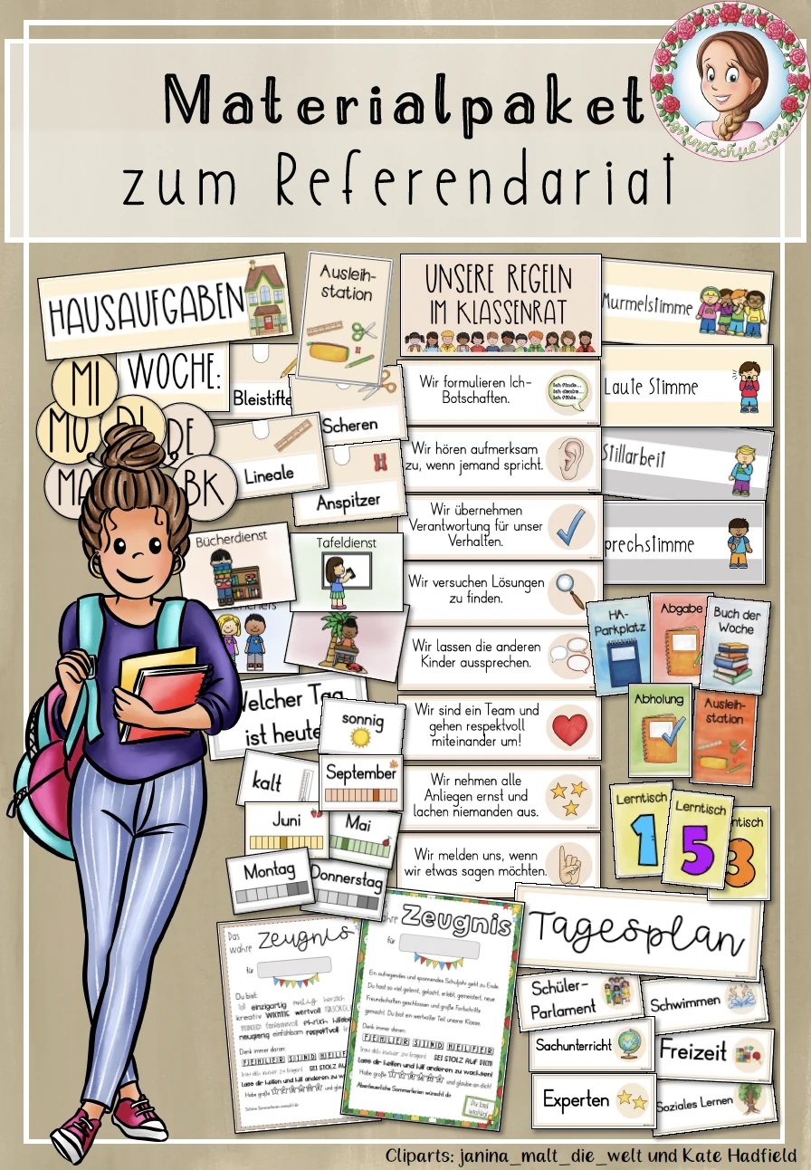 Materialpaket zum Referendariat / Starterpaket