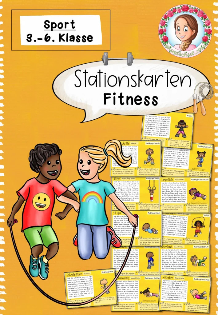 Fitness Stationskarten | Sportunterricht