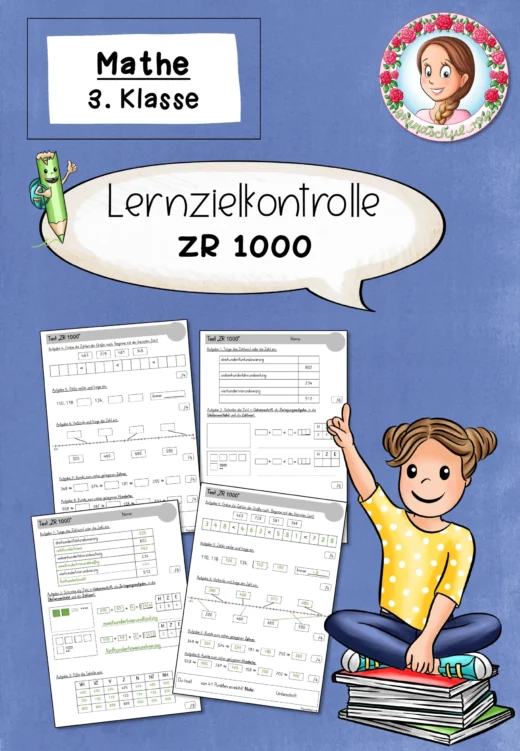 Lernzielkontrolle Zahlenraumerweiterung / ZR1000 (3. Klasse)