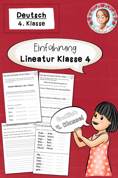 Einführung Lineatur Klasse 4 (1395449)