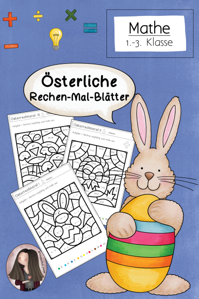 FREEBIE: Österliche Rechen-Mal-Blätter (140283)