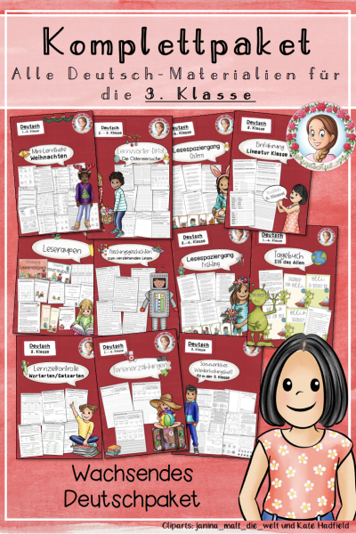 Komplettpaket Deutsch 3. Klasse (1477386)