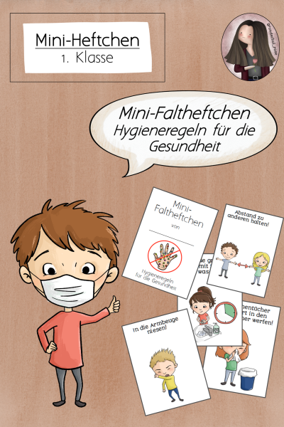 FREEBIE: Mini-Faltheftchen Hygieneregeln für die Gesundheit (151931)