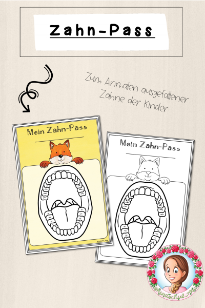 Fuchs-Klasse: Zahnpass (Classroommanagement) (1555185)