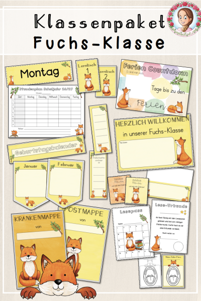 Klassenpaket: Fuchs-Klasse (Classroommanagement) (1555193)