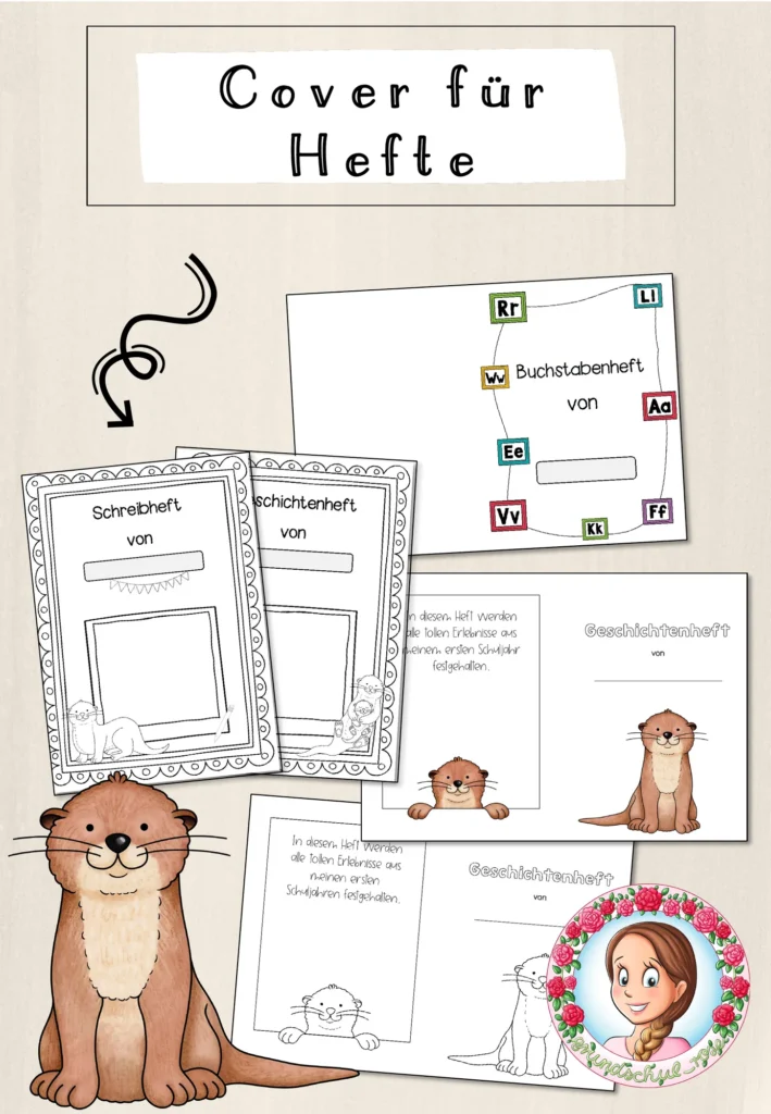 Klassenorganisation Otter Klasse 1 - Cover für Klasse 1