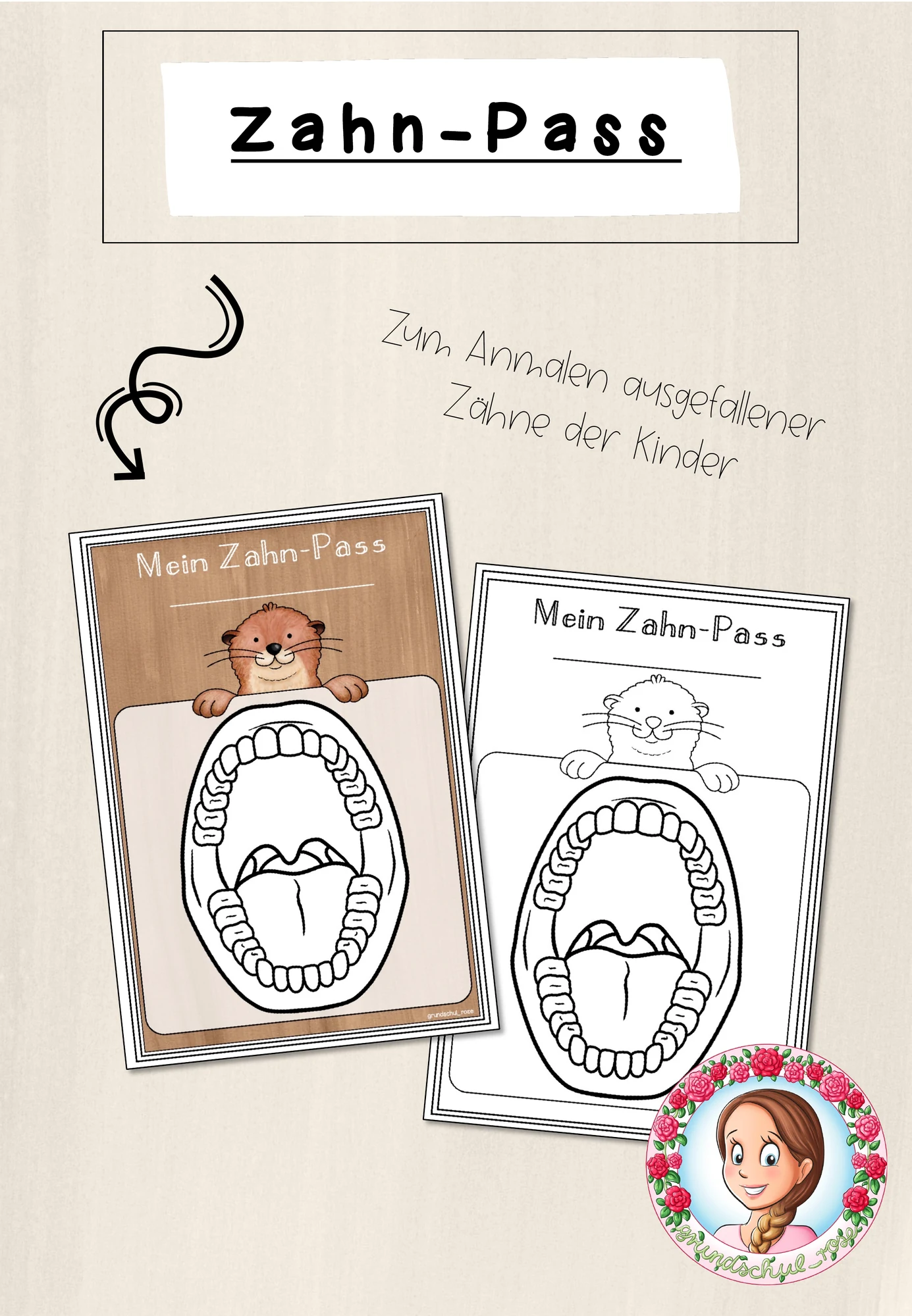 Otter-Klasse: Zahnpass (Classroommanagement)
