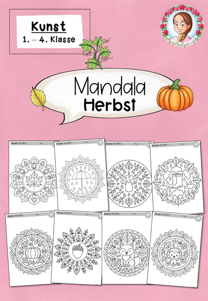Herbst Mandala Cover