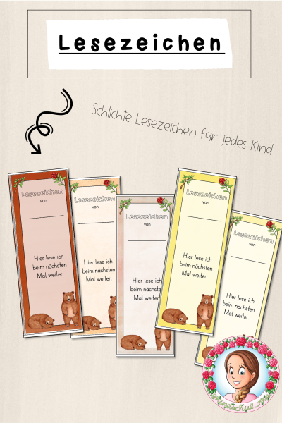 Bären-Klasse: Lesezeichen (Classroommanagement) (1661286)