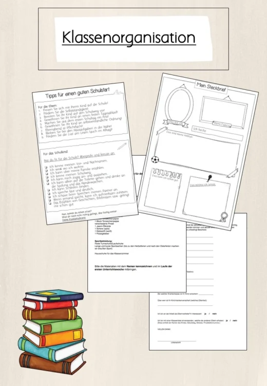 FREEBIE: Informationen für den Elternabend - EDITIERBAR