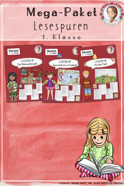 Mega-Paket Lesespuren Deutsch (1.-2. Klasse) (1746200)