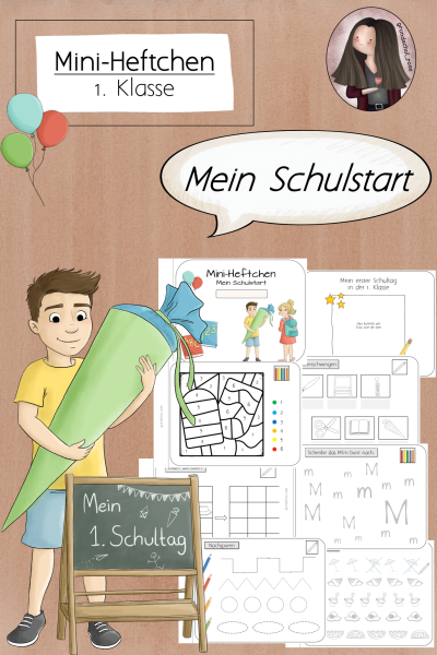 Mini-Heftchen „Mein Schulstart“ (180562)