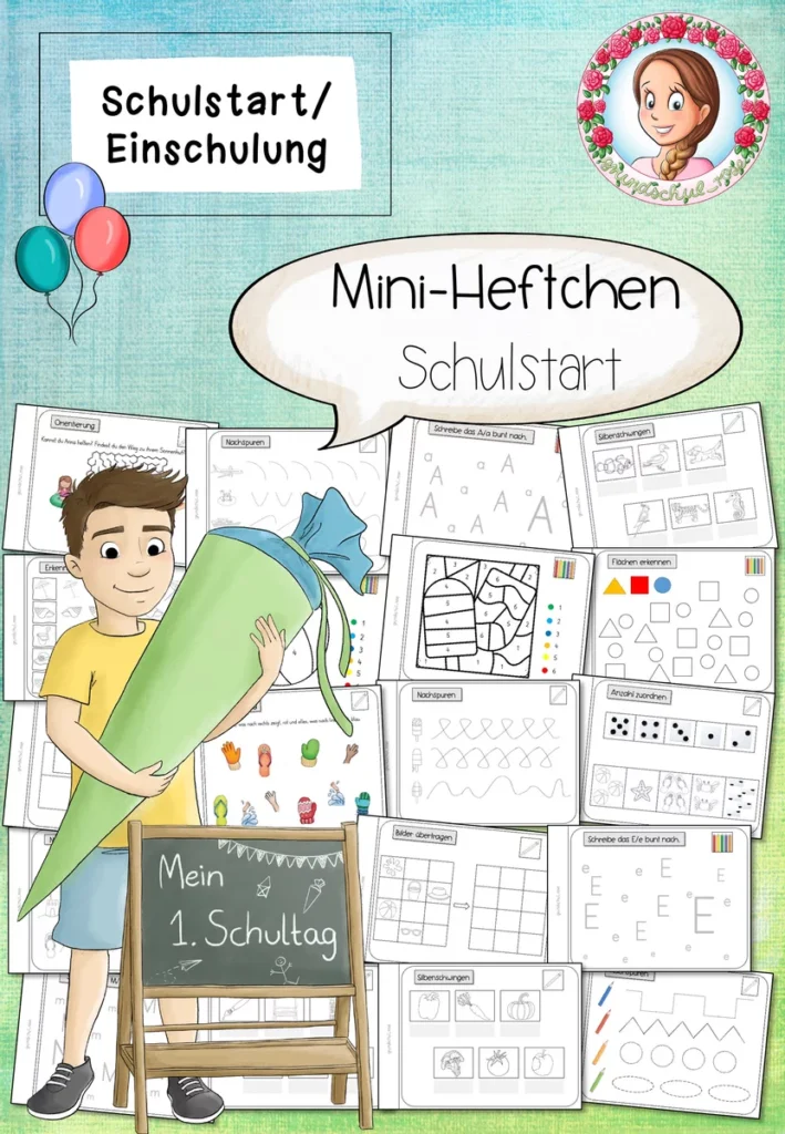 Mini-Heftchen "Mein Schulstart"