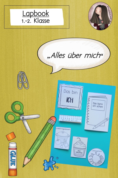 FREEBIE: Lapbook „Alles über mich“ Klasse 1 und 2 (188360)