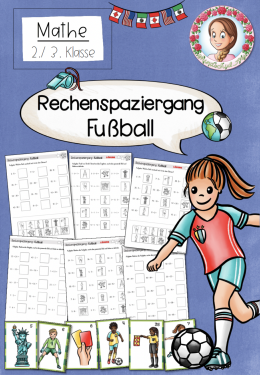 Cover Fußball-WM Rechenspaziergang ZR 100
