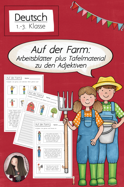 Arbeitsblätter ‚Auf der Farm‘ – 118066
