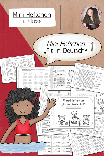 Deutsch Wiederholung Klasse 1 – Fit für die 2. Klasse – 338819