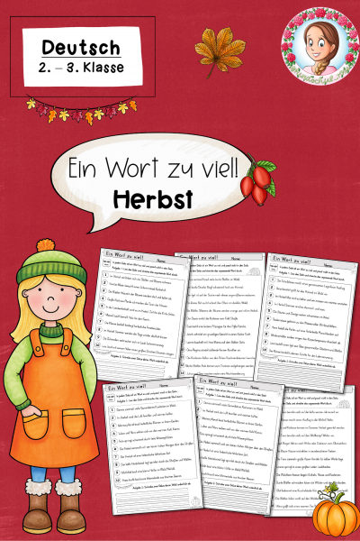 Ein Wort zu viel: Herbst (2.-3. Klasse) – 718426