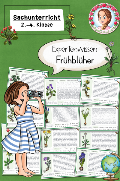 Expertenwissen Frühling Die Frühblüher (Klasse 2 bis 4) – 782716