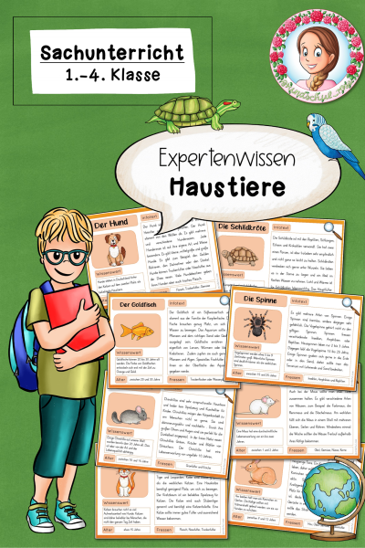 Expertenwissen Haustiere (Klasse 1 bis 4) – 780164