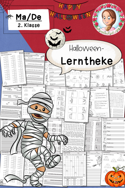 Halloween-Lerntheke (2. Klasse) – 974009