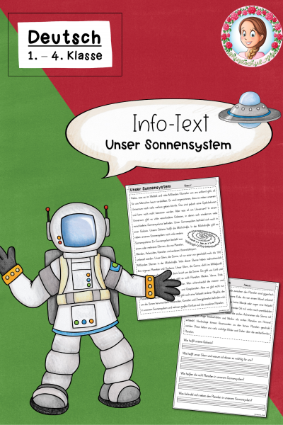 Infotext: Unser Sonnensystem / Planeten (2.-4. Klasse) – 1109306