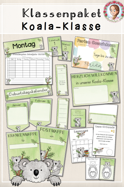Klassenpaket: Koala-Klasse (Classroommanagement) – 874968