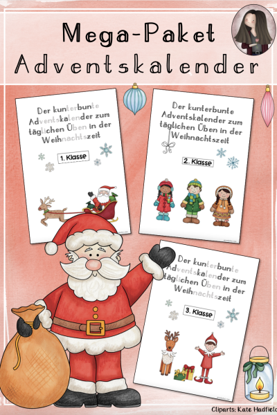 MEGA-Paket Adventskalender (1.-3. Klasse) – 234688