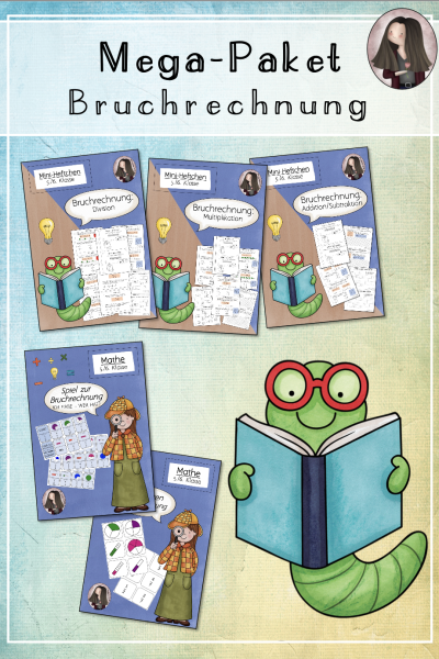 MEGA-Paket „Bruchrechnung“ (5./6. Klasse) – 239845