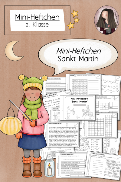 Mini-Heftchen „Sankt Martin“ (Klasse 2) – 229147