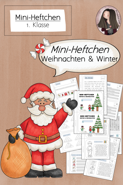 Mini-HeftWinter & Weihnachten Deutsch Mathematik – 98825