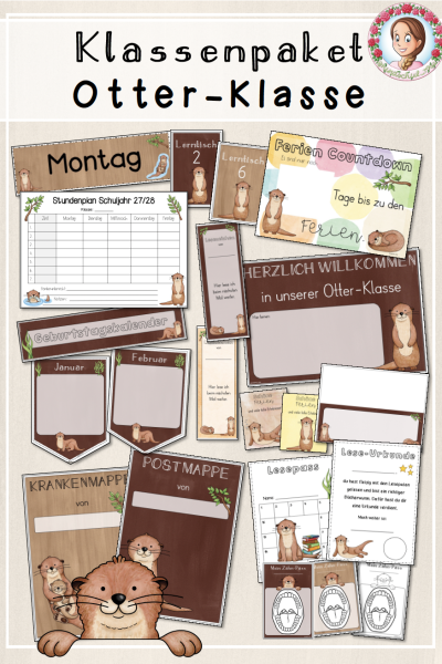 Klassenpaket: Otter-Klasse (Classroommanagement) – 1633261