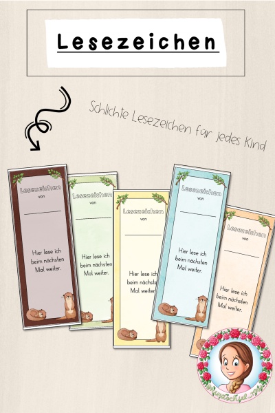 Otter-Klasse: Lesezeichen (Classroommanagement) – 1633226
