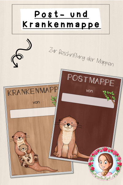 Otter-Klasse: Post- und Krankenmappe (Classroommanagement) – 1633240